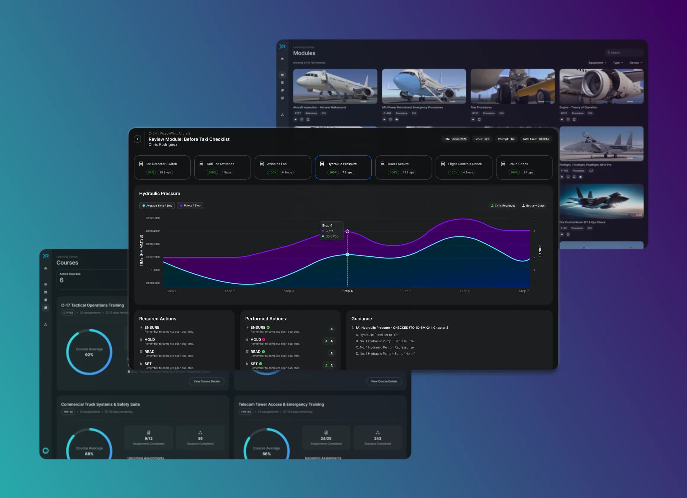 VR-Enabled LMS — Design Evolution